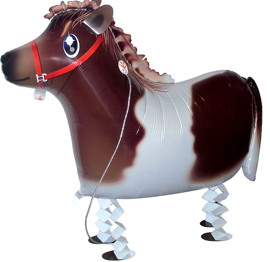 PONY  IN FOIL - WALKING